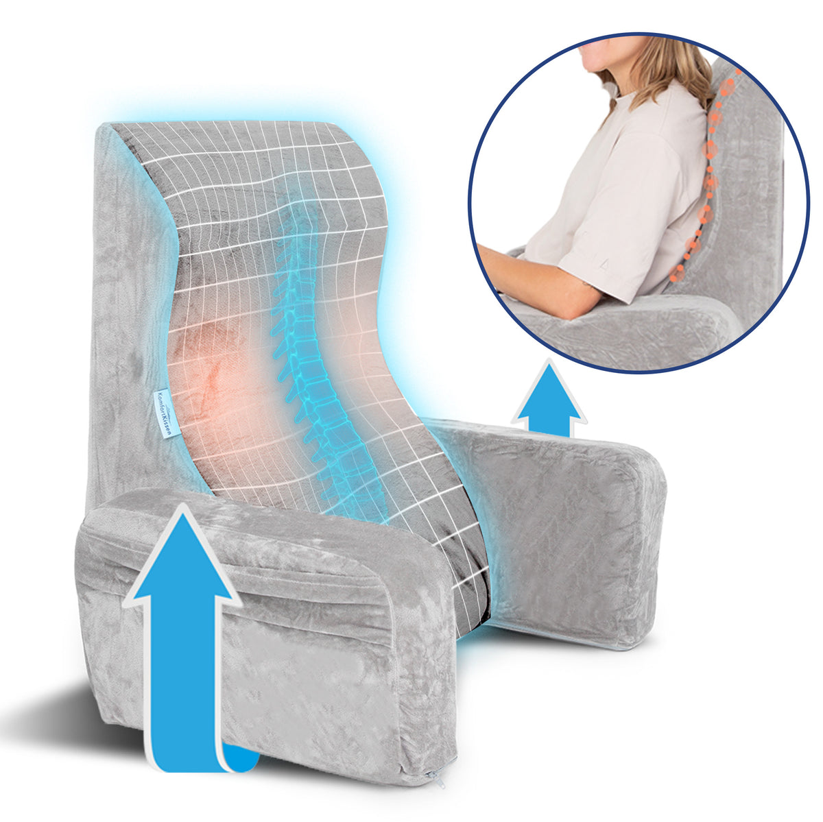 Ergonomické podpůrné křeslo