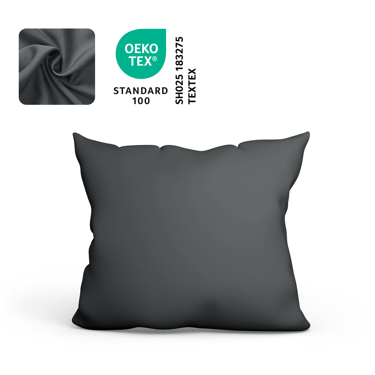 Bavlněný povlak na polštář – 70x50 a 80x80 cm – s certifikací OEKO-TEX