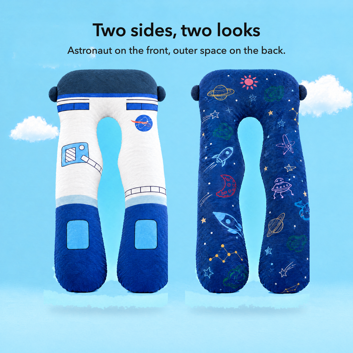 Astronaut – Two sides, two looks