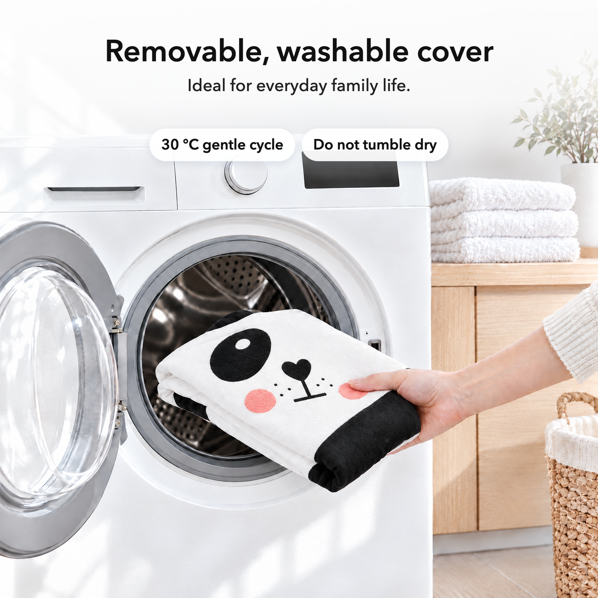 Panda – Removable, washable cover