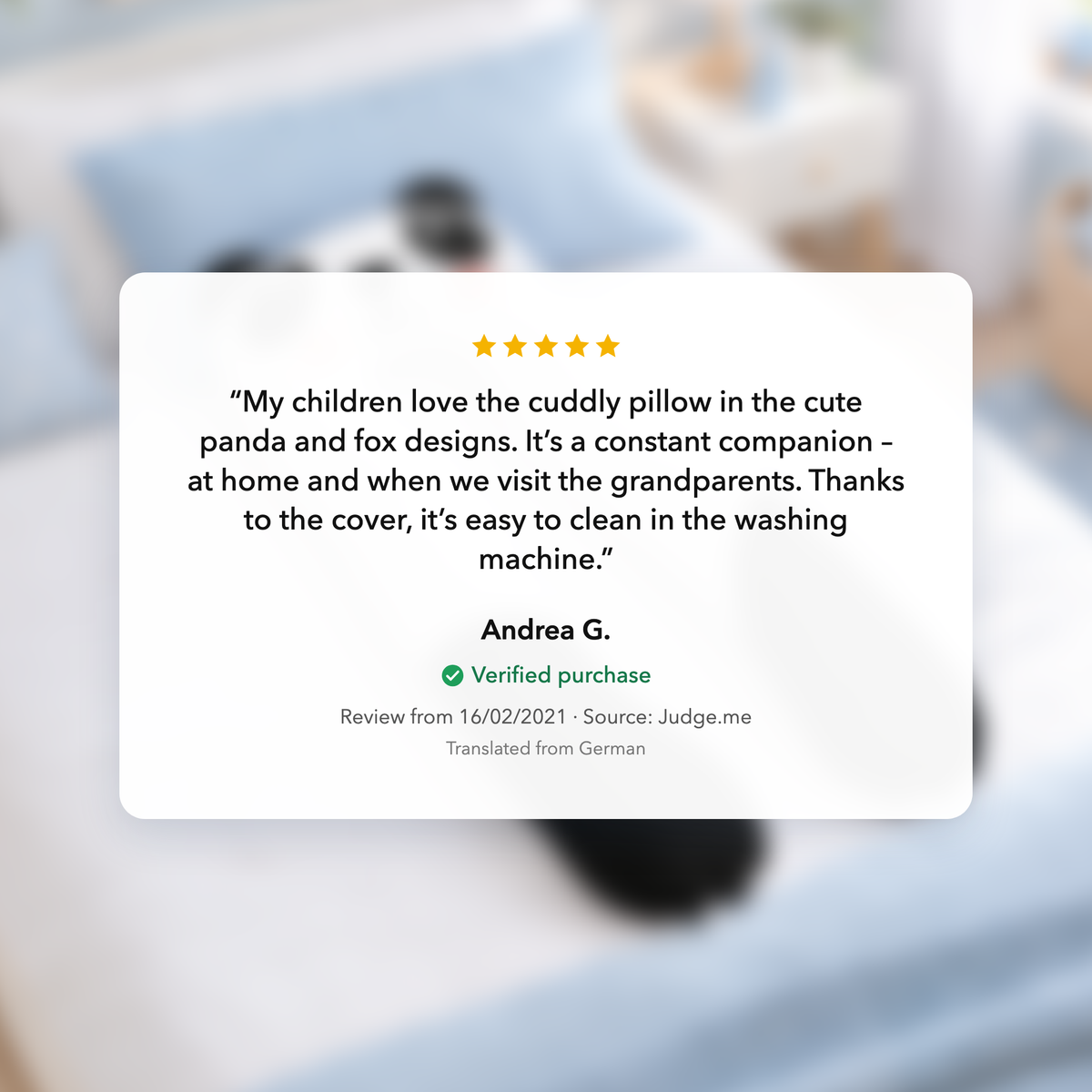 Panda – Customer review
