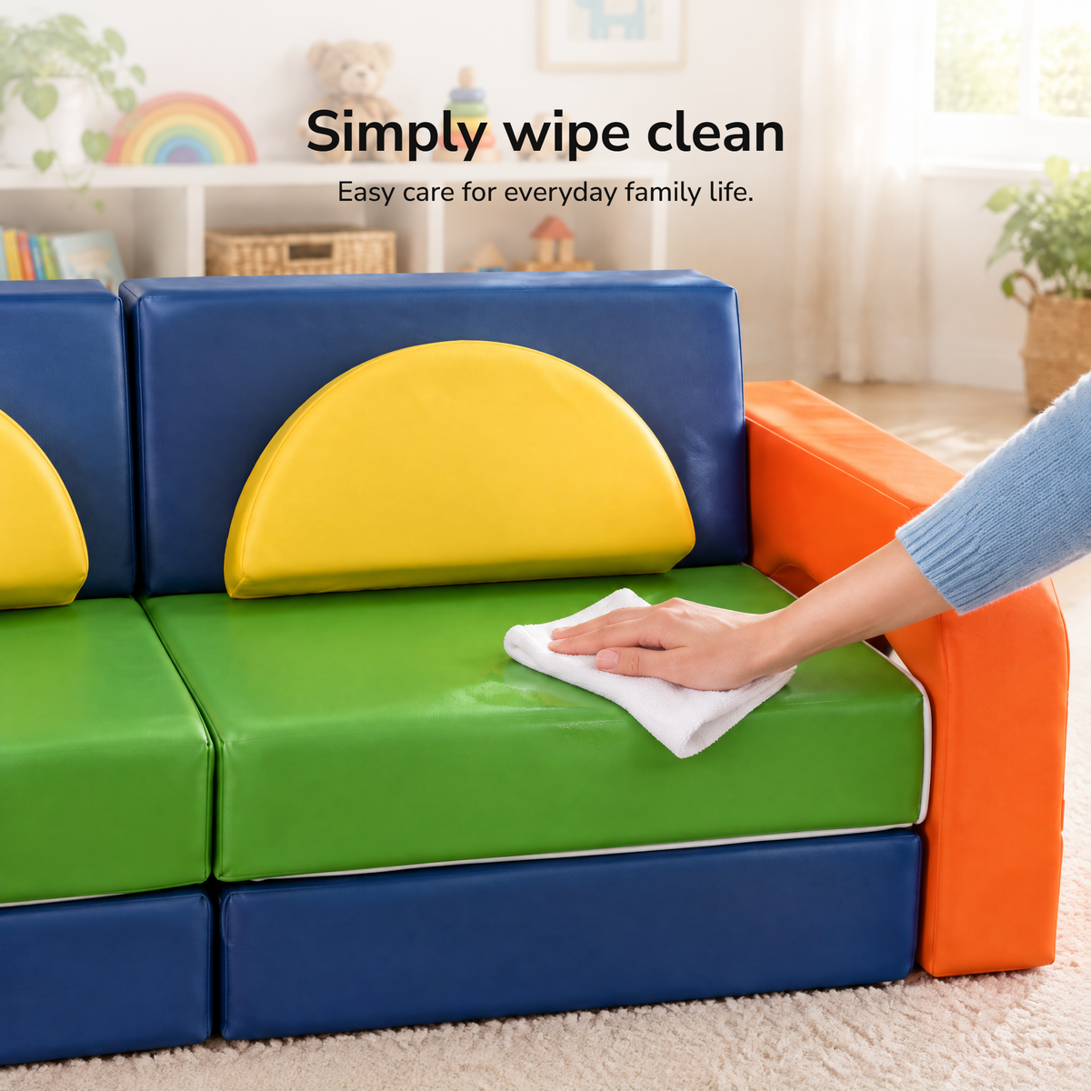 Colorful · Kolorowy · Barevný – Simply wipe clean
