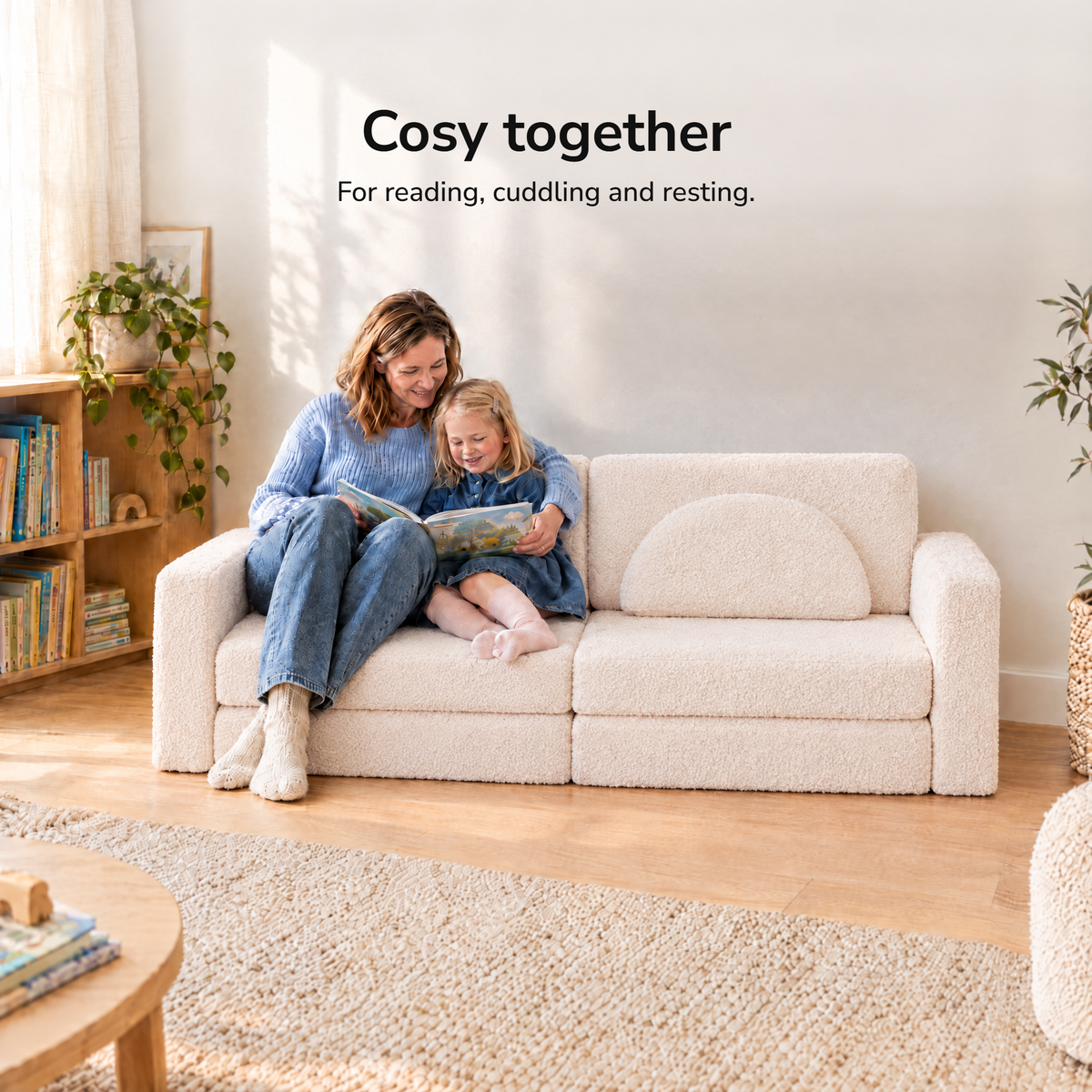 Teddy Beige · Pluszowy beż · Teddy béžová – Cosy together