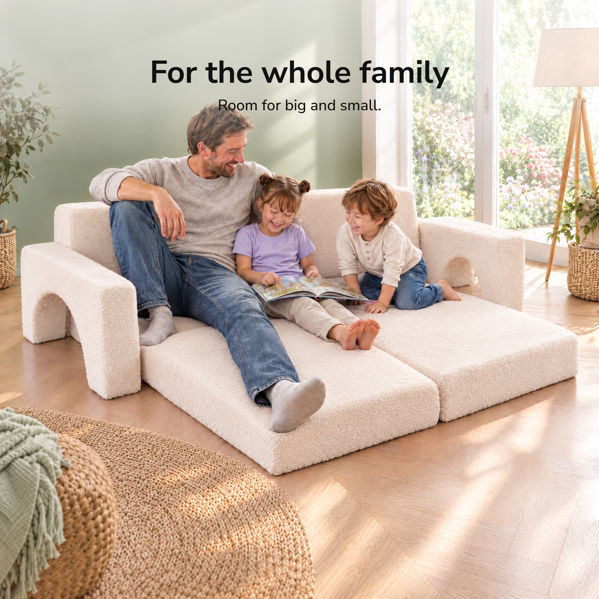 Teddy Beige · Pluszowy beż · Teddy béžová – For the whole family